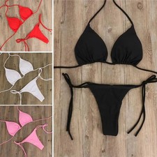 Traje De Baño Para Mujer Sexy Bañador Trusa Malla Bikini De Playa Verano 2026