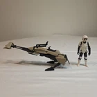 Star Wars Speeder Bike 1983 Complete & Biker Scout figure Kenner Original