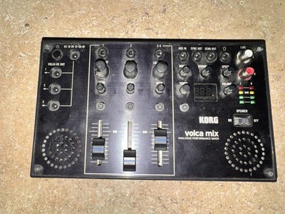 Korg Volca Mix Analog Performance Mixer Tested Works Great Sync Speaker MIDI