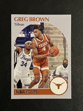 2021-22 Panini Chronicles Draft Picks - Hoops Retro Greg Brown III #64 (RC)