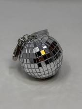 BATH  BODY WORKS POCKETBAC HOLDER HAND SANITIZER Keychain Disco Ball With Noise