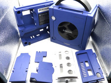 OEM Nintendo GameCube Indigo Blue Shell Housing DOL001 GREAT COLOR