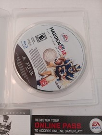 Madden NFL 12 Hall of Fame Edition PS3 W/ Marshall FAULK AUTO!! PlayStation 3
