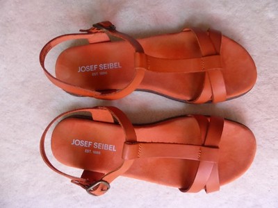 Josef Seibel 39 - Sandalen - orange -wie neu!