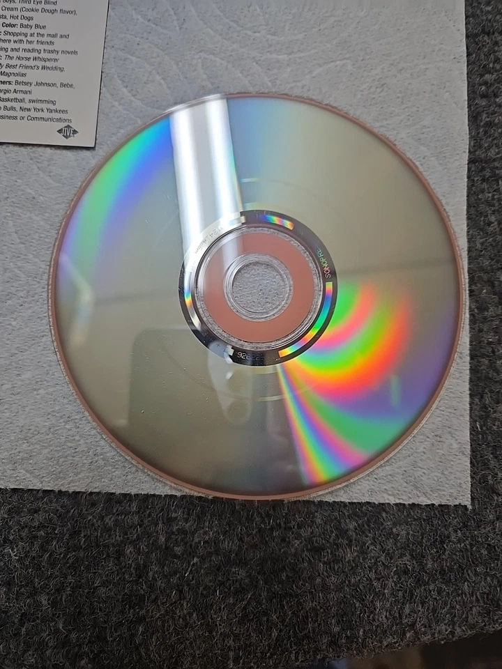 Britney Spears Baby One More Time 1st Edition Enhanced CD single, 1999 Foto 3 de 3