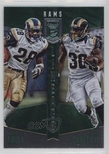 2016 Donruss Elite Lineage Green Todd Gurley II Marshall Faulk #LN-FG HOF 0w8