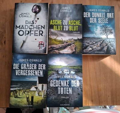 James Oswald 5 Taschenbücher (Inspektor McLean)