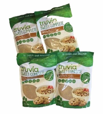 Truvia Sweet Complete Brown Calorie-Free 14 Ounce (Pack of 4) Stevia (3C)