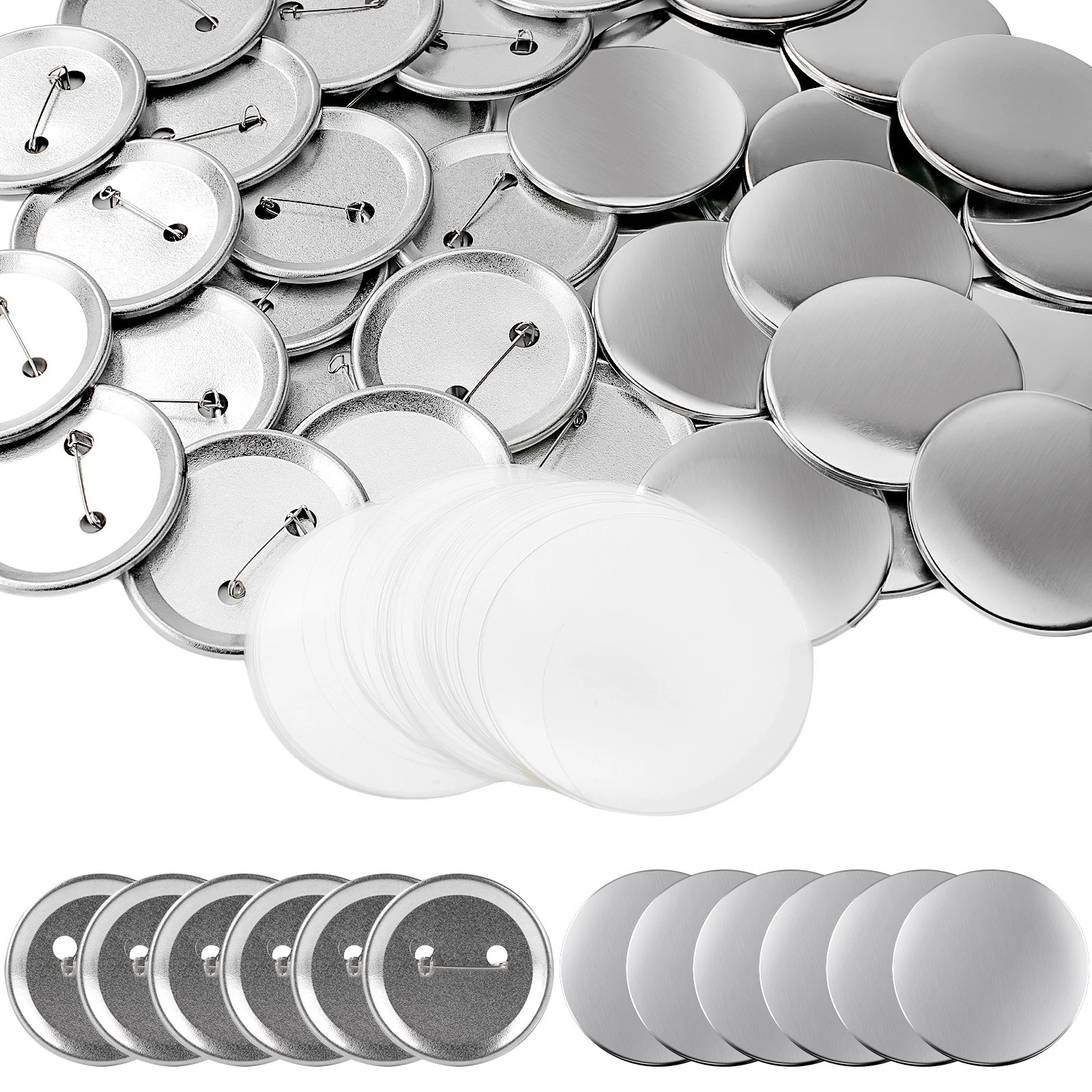 Blank Button Badge Parts Main Image