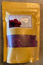 Dried Red Rose Petals 1.75Oz/50G, Real Natural Dried Rose Petals for Bath, Soap