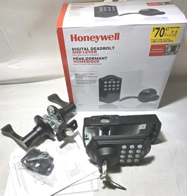 Honeywell Digital Deadbolt And Lever Preassembled - Image 1 of 4