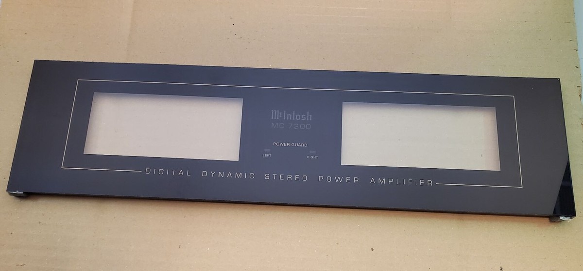 McIntosh MC7200 Wide Glass Faceplate | Original