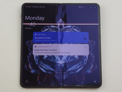 OnePlus Open (CPH2551) 512GB - Voyager Black (Unlocked) Dual SIM - *DAMAGED*