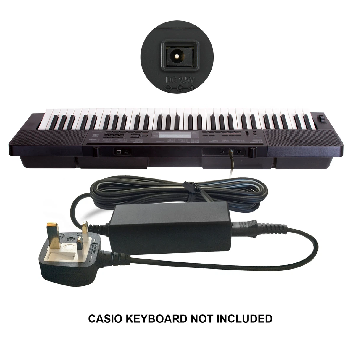 Adaptateur secteur Casio AD-E95100 - Autres accessoires piano - Accessoires  piano