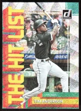2022 3012A Donruss The Hit List Tim Anderson Chicago White Sox #THL-3