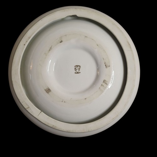 Vtg Cigar Ashtray German Coats of Arms Ansbach Bavaria 10-inch Diameter - Afbeelding 3 van 5