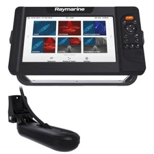 Raymarine Element 9 HV Color GPS Chartplotter Fishfinder with HV-100 Transducer