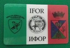 Scheda telefonica ITALFOR Brigata Bersaglieri Garibaldi  come foto