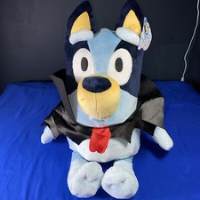 Bluey Halloween Vampire Plush 18  NWT