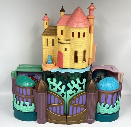 DISNEY PRINCESS Little Mermaid Playset Under The Sea & Personnages Polly Pocket
