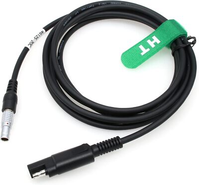 12V External Battery Cable 7Pin to SAE 2pin for Trimble R7-10 GPS GNSS 5700 5800
