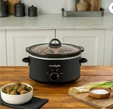 4-Quart Classic Slow Cooker, Black