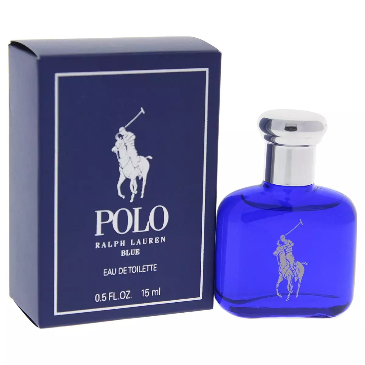 Ralph Lauren Polo Blue Eau de Toilette, Cologne for Men, 0.5 Oz