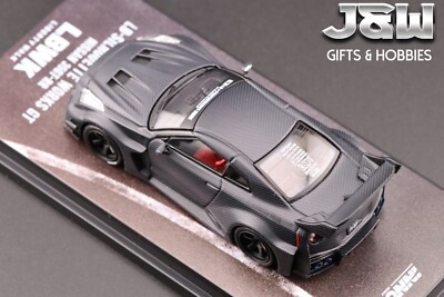 ミニカー MINI GT LBWK Nissan GT-R Black 1:64 1/64スケール MINI GT「LB-Silhouette WORKS GT NISSAN 35GT-RR