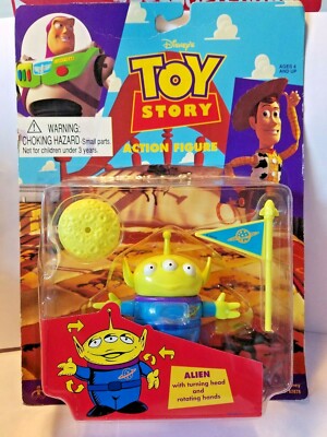 Disney's Toy Story Action Figure Alien Turning Head Rotating Hands