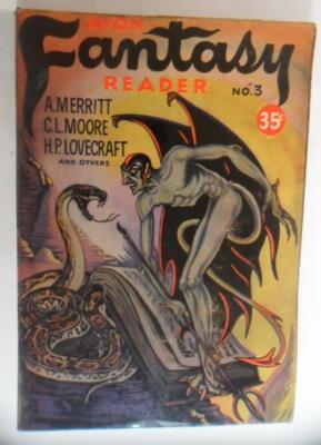AVON FANTASY READER DIGEST #3 1947 H P LOVECRAFT RAY BRADBURY C L MOORE