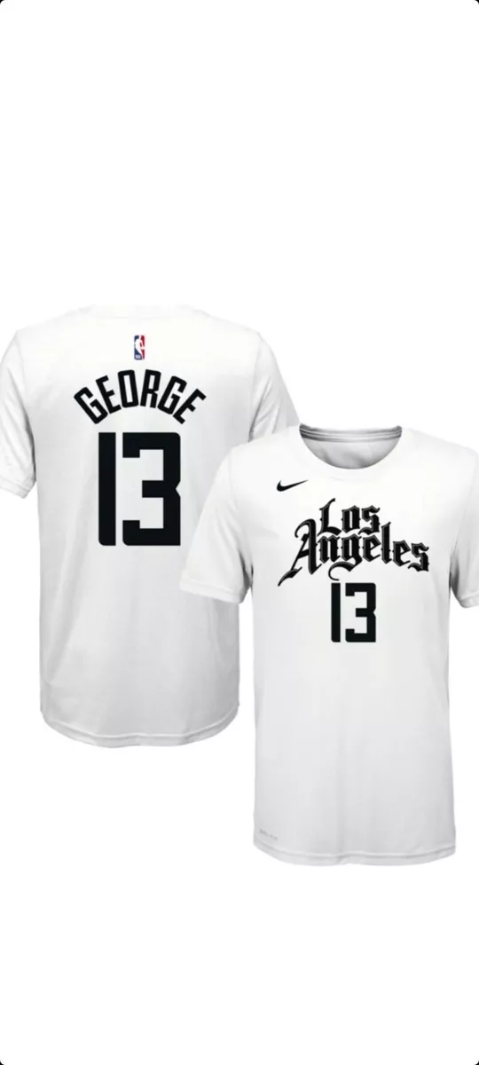 NWT Paul George Nike Los Angeles Clippers City Edition Shirt Size Mens  Large