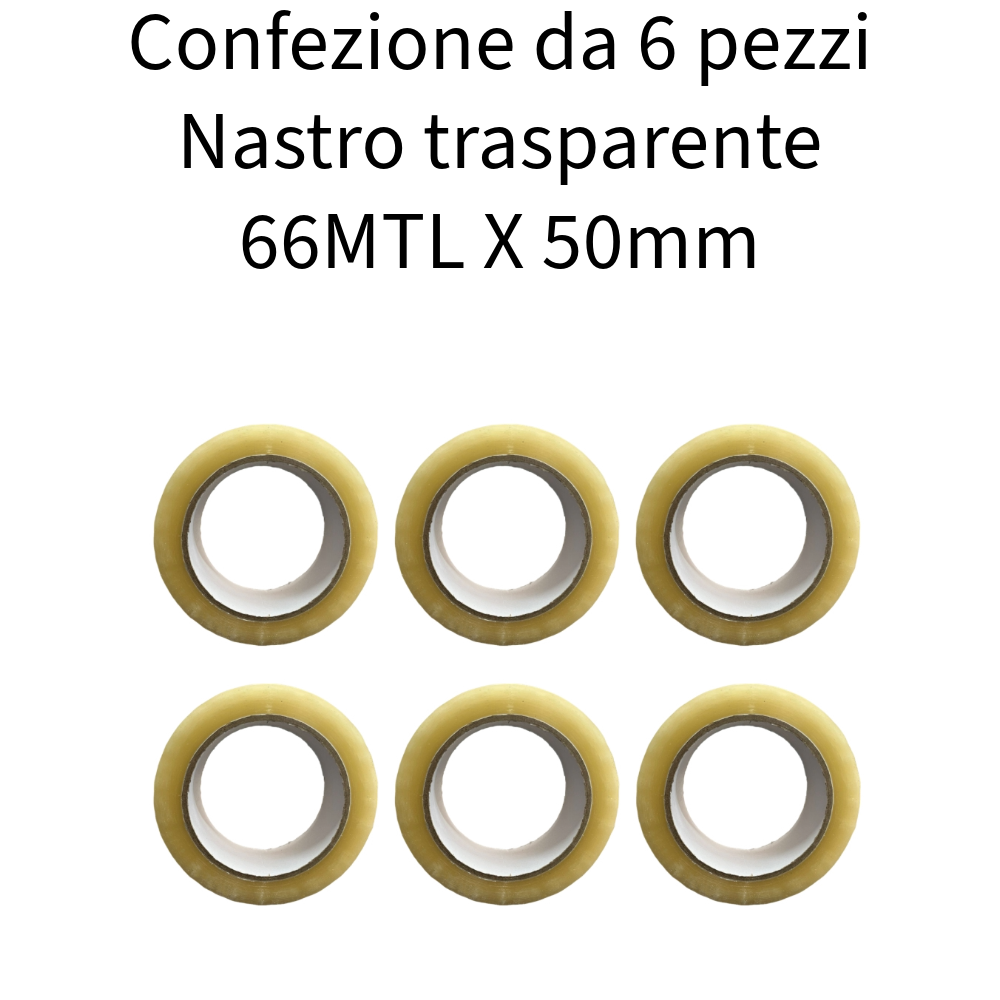 Nastro Adesivo Trasparente Ultra Forte 50 Mm X 66 M - Confezione Da 36 Rotoli Per Imballaggi E Riparazioni - Foto 4