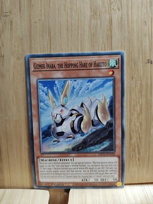Yu-Gi-Oh!🏆Gizmek Inaba The Hopping Hare Of Hakuto - 1st Edition🏆COMMON ...