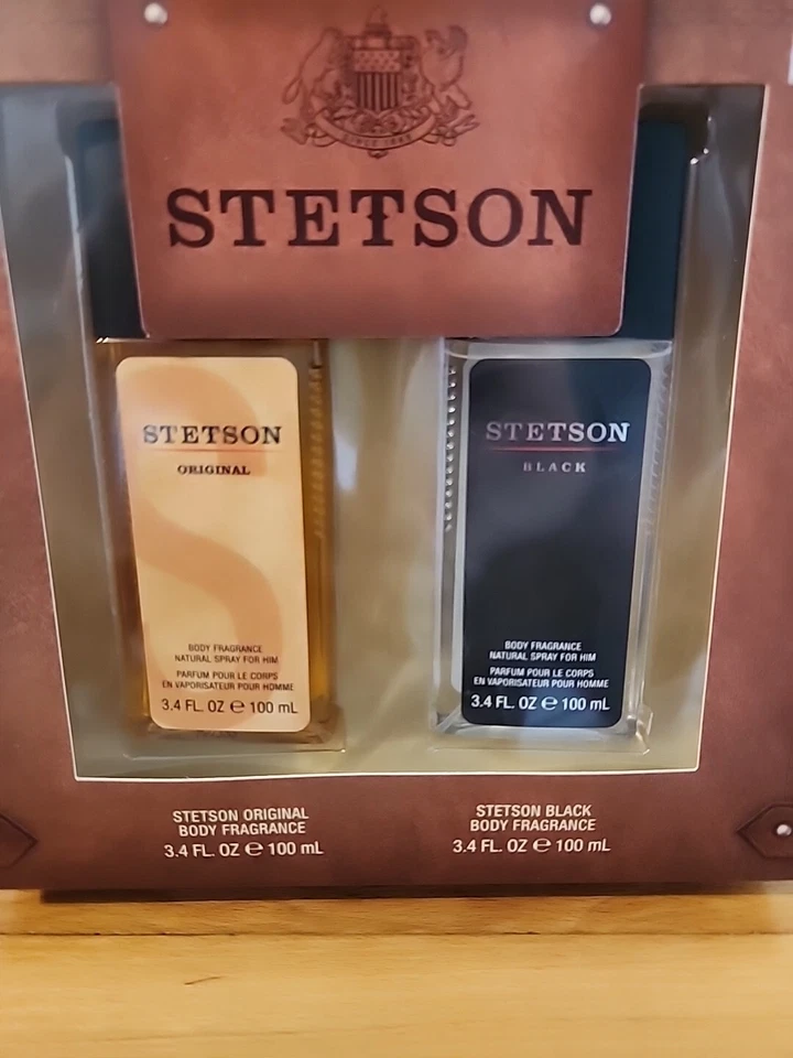 RARO JUEGO DE REGALO DE 2 PIEZAS EVERON SPRAY CORPORAL NEGRO DE 3,4 OZ Y ORIGINAL DE 3,4 OZ NUEVO... Foto 2 de 3