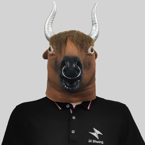 Masquerade Halloween Latex Animal head Mask Carnival Party Cosplay Costumes Prop - Picture 35 of 54