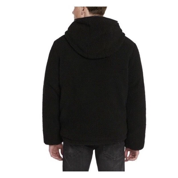 Buffalo David Bitton мужской жилет Jazook с капюшоном шерпа куртка черный размер M новый с Ярлыками - Изображение 2 из 3