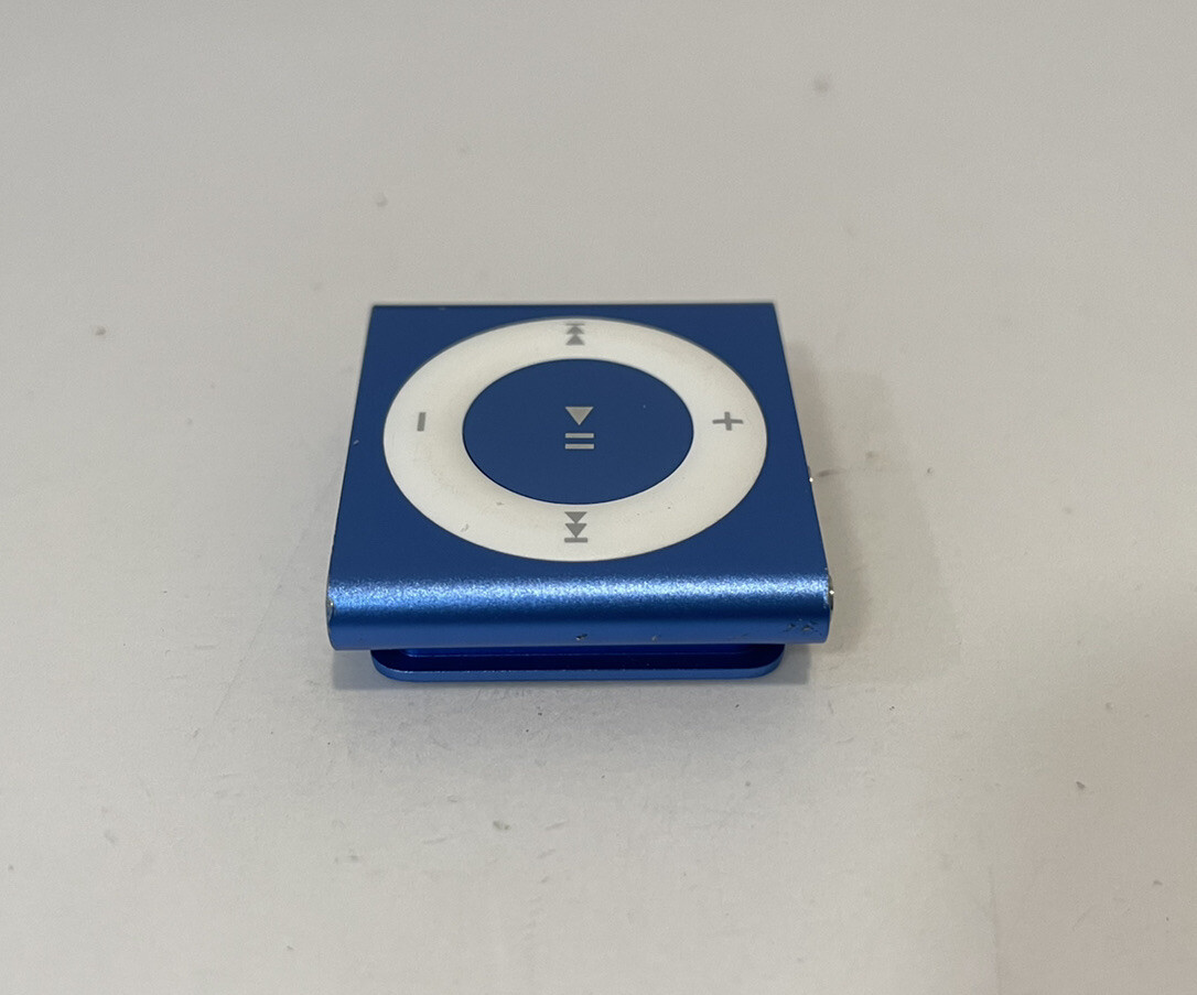 Apple iPod shuffle 4世代 青 Apple iPod Shuffle 4th Generation - Blue (2GB) - Great