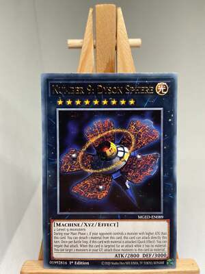 Nummer 9: Dyson Kugel - Gold Rare 1. Auflage MGED-DE089 - NM - YuGiOh