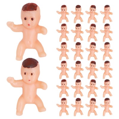 50 Stück Mini- aus Kunststoff für Babyparty-Partygeschenke,