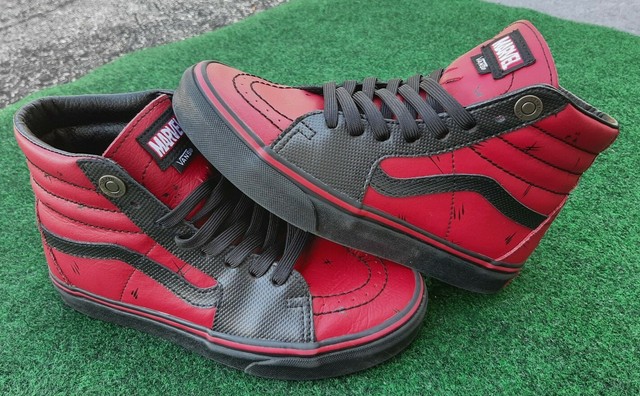 vans x marvel deadpool