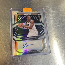 2020-21 Panini Prizm - Rookie Penmanship Orange Ice Prizm Udoka Azubuike 