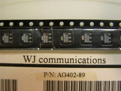 15 WJ Communications AG402-89 InGap HBT Gain Block Amplifier ICs