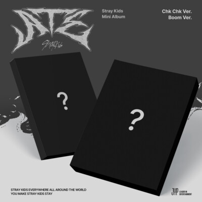 Stray Kids ATE Mini Album Chk Chk + Boom Ver 2SET CD+Photobook+Photocard+Etc+TR#