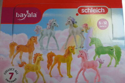 Schleich Bayala Lot de 7 jouets licorne à collectionner avec 7 pièces