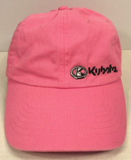 Women's Kubota Tractor Pink Hat Adjustable Baseball Cap K-Products