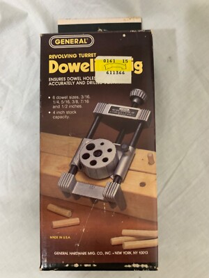 = General Tools And Instruments Pro Doweling Jig Kit # 840 NEW