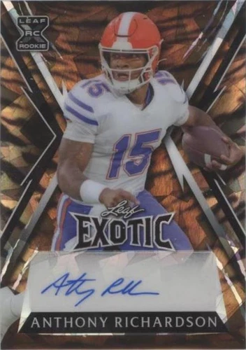2023 Leaf Exotic Young Stars Edition Anthony Richardson #BA-AR1