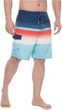 Men's 9in Quick Dry Stretch Board Shorts UPF50 Swim Trunks No Liner Pocket