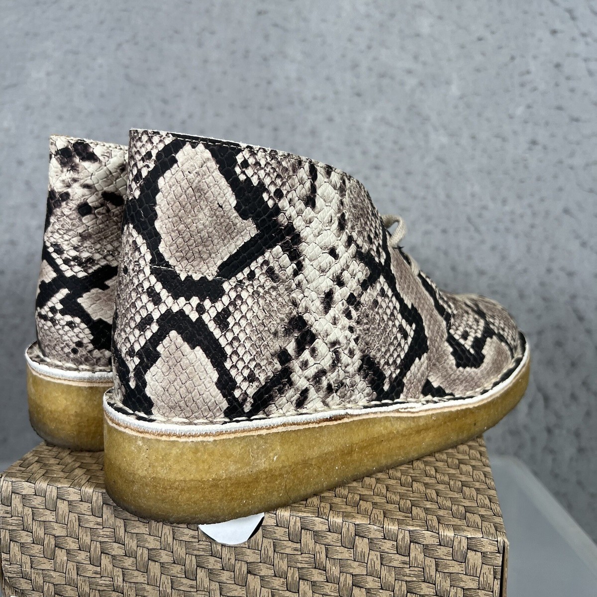 aime leon dore clarks snakeskin