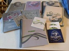 Graphic Design Software Plus Manuals Illustrator Sports Business Cartoon More